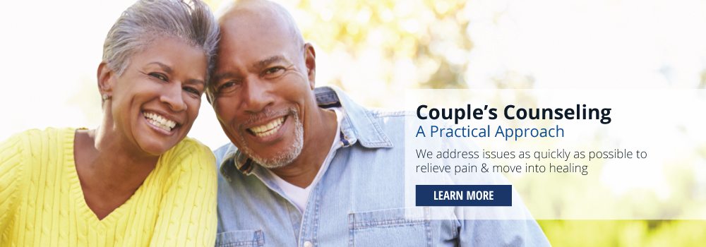 Couples Counseling banner - smiling couple